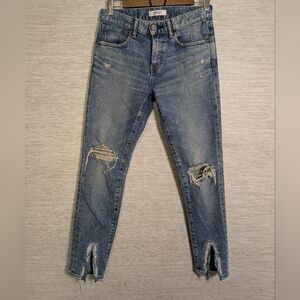 Moussy Vintage Howa Skinny Jeans 25 Distressed Ripped